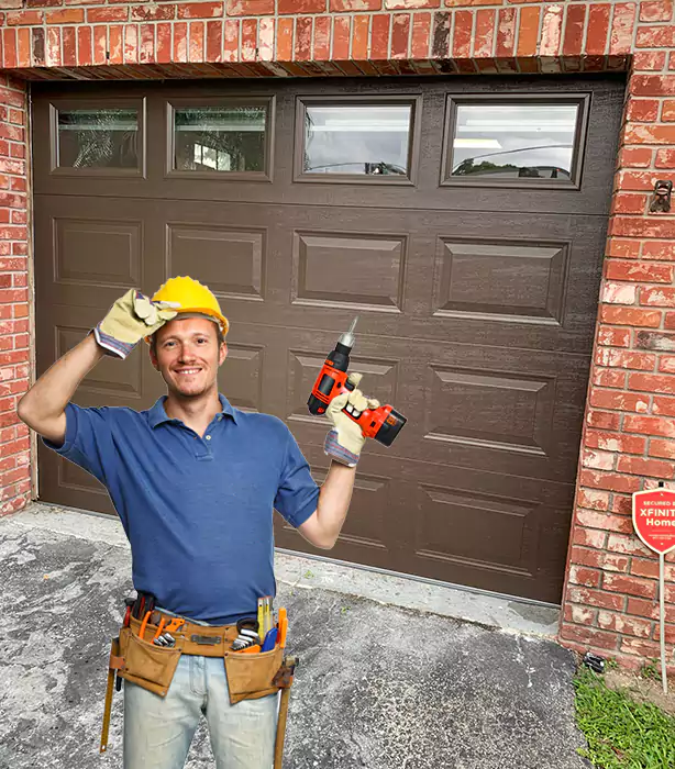 Single Garage Door Replacement in Westchester, FL