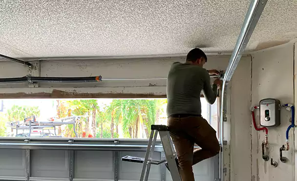 Garage Door Rail Replacement in Westchester, FL