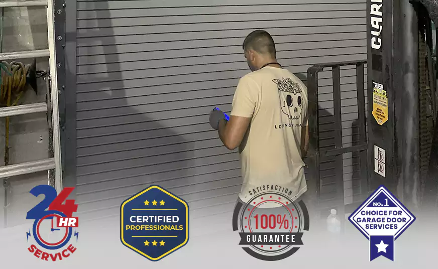 Single Track Garage Door Seal Replacement in Westchester, FL