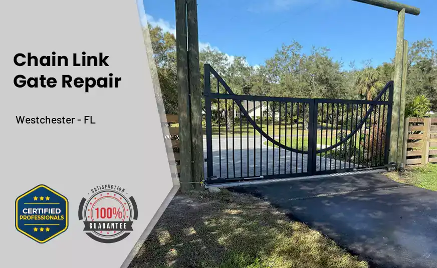 Chain Link Gate Repair Westchester - FL