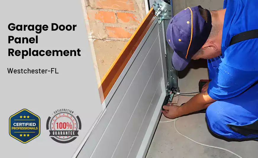 Garage Door Panel Replacement Westchester-FL