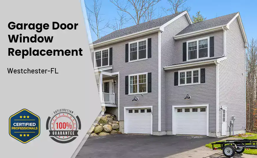 Garage Door Window Replacement Westchester-FL
