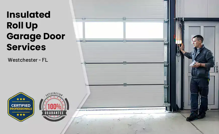Insulated Roll Up Garage Door Westchester - FL