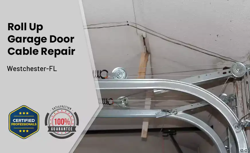 Roll Up Garage Door Cable Repair Westchester-FL